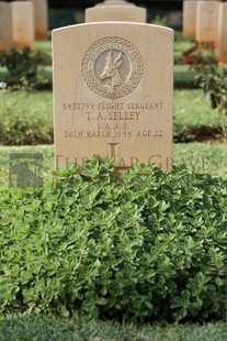 BEIRUT WAR CEMETERY - SELLEY, TERENCE ANTHONY